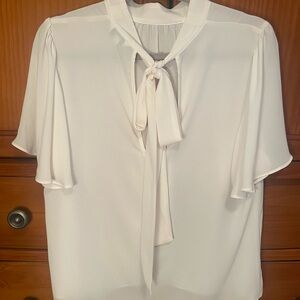 Elegant White Women's Top